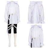 Alien Stage Cosplay Costume Luka White Outfit Adult Male Halloween Carnival Costume
