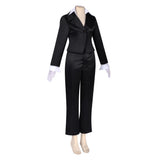 Alien Stage Cosplay Costume MIZi Black Suit Adult Female Halloween Carnival Costume