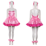 Alien Stage Cosplay Costume MIZi Pink Dress Adult Female Halloween Carnival Costume