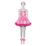 Alien Stage Cosplay Costume MIZi Pink Dress Adult Female Halloween Carnival Costume