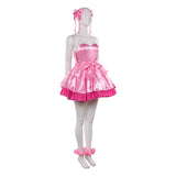 Alien Stage Cosplay Costume MIZi Pink Dress Adult Female Halloween Carnival Costume
