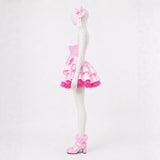 Alien Stage Cosplay Costume MIZi Pink Dress Adult Female Halloween Carnival Costume
