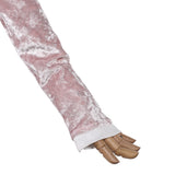 Alien Stage Cosplay Costume Mizi White-pink Long Dress Adult Female Halloween Carnival Costume
