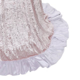 Alien Stage Cosplay Costume Mizi White-pink Long Dress Adult Female Halloween Carnival Costume
