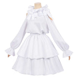 Alien Stage Cosplay Costume Sua Childhood White Dress Adult Female Halloween Carnival Costume