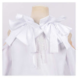 Alien Stage Cosplay Costume Sua Childhood White Dress Adult Female Halloween Carnival Costume