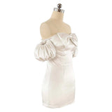 Alien Stage Cosplay Costume Sua White Dress Adult Female Halloween Carnival Costume