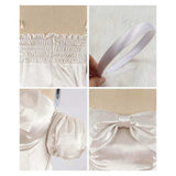 Alien Stage Cosplay Costume Sua White Dress Adult Female Halloween Carnival Costume