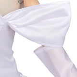 Alien Stage Cosplay Costume Sua White Wedding Dress Adult Female Halloween Carnival Costume