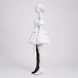 Alien Stage Cosplay Costume Sua Women White Dress Adult Female Halloween Carnival Costume