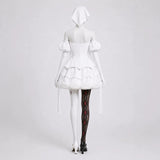 Alien Stage Cosplay Costume Sua Women White Dress Adult Female Halloween Carnival Costume
