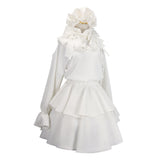Alien Stage Cosplay Costume Sua Young Vers White Dress Adult Female Halloween Carnival Costume