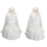 Alien Stage Cosplay Costume Sua Young Vers White Dress Adult Female Halloween Carnival Costume
