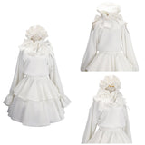 Alien Stage Cosplay Costume Sua Young Vers White Dress Adult Female Halloween Carnival Costume