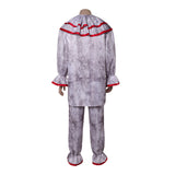 American Horror Story 13 Cosplay Costume Twisty Clown Gray Outfit Adult Male Halloween Carnival Costume