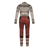 American Horror Story 13 Cosplay Costume Twisty the Clown Gray Outfit  Adult Male Halloween Carnival Costume