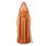 Andor Cosplay Costume Women Orange Dress Adult Female Halloween Carnival Costume