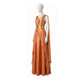Andor Cosplay Costume Women Orange Dress Adult Female Halloween Carnival Costume