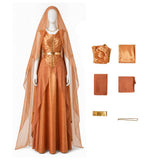 Andor Cosplay Costume Women Orange Dress Adult Female Halloween Carnival Costume