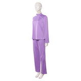 Ann Droid Cosplay Costume Linda Purple Nurse Uniform Adult Female Halloween Carnival Costume
