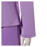 Ann Droid Cosplay Costume Linda Purple Nurse Uniform Adult Female Halloween Carnival Costume