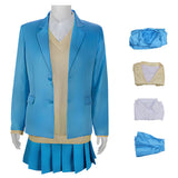 Ao no Hako Cosplay Costume Kano Chinatsu Blue Outfit Adult Female Halloween Carnival Costume