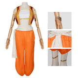 Arabian Night Cosplay Costume Ram Women Exotic Belly Dancer Outfit Adult Female Halloween Carnival Costume
