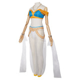 Arabian Night Cosplay Costume Rem Women Exotic Belly Dancer Outfit Adult Female Halloween Carnival Costume