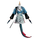 Arknights Cosplay Costume Chen Qianyu Adult Female Halloween Carnival Costume