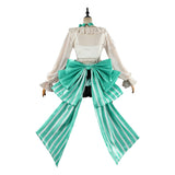 Arknights Cosplay Costume Haruka Green Dress Adult Female Halloween Carnival Costume