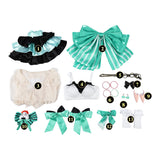 Arknights Cosplay Costume Haruka Green Dress Adult Female Halloween Carnival Costume