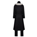 Atsushi Nakajima Cosplay Costume Black Overcoat Adult Male Halloween Carnival Costume