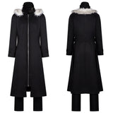 Atsushi Nakajima Cosplay Costume Black Overcoat Adult Male Halloween Carnival Costume