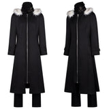 Atsushi Nakajima Cosplay Costume Black Overcoat Adult Male Halloween Carnival Costume