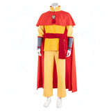 Avatar Cosplay Costume Aang Yellow Outfit Adult Male Halloween Carnival Costume