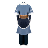 Avatar: The Last Airbender Cosplay Costume Katara Blue Outfit Adult Female Halloween Carnival Costume