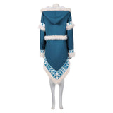 Avatar: The Last Airbender Cosplay Costume Katara Blue Outfit Adult Female Halloween Carnival Costume