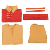 Avatar: The Last Airbender Season 2 Cosplay Costume Aang Brown Outfit Adult Male Halloween Carnival Costume
