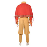 Avatar: The Last Airbender Season 2 Cosplay Costume Aang Brown Outfit Adult Male Halloween Carnival Costume
