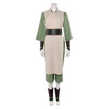 Avatar: The Last Airbender Season 2 Cosplay Costume Toph Beifong White Outfit  Adult Female Halloween Carnival Costume
