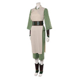Avatar: The Last Airbender Season 2 Cosplay Costume Toph Beifong White Outfit  Adult Female Halloween Carnival Costume