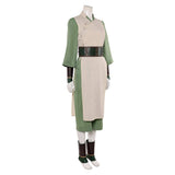 Avatar: The Last Airbender Season 2 Cosplay Costume Toph Beifong White Outfit  Adult Female Halloween Carnival Costume