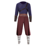 Avatar: The Last Airbender Season 2 Cosplay Costume Zuko Purple Training Outfit Adult Male Halloween Carnival Costume