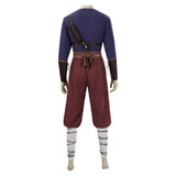 Avatar: The Last Airbender Season 2 Cosplay Costume Zuko Purple Training Outfit Adult Male Halloween Carnival Costume