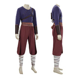 Avatar: The Last Airbender Season 2 Cosplay Costume Zuko Purple Training Outfit Adult Male Halloween Carnival Costume