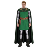 Avengers: Doomsday Cosplay Costume Doctor Doom Green Outfit Adult Male Halloween Carnival Costume