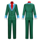 Baroque Cosplay Costume Green Suit Adult Male Halloween Carnival Costume