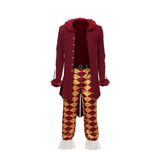 Bartolomeo Cosplay Costume Red Trench Coat Outfit Adult Male Halloween Carnival Costume