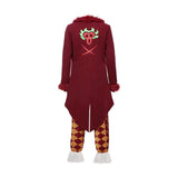 Bartolomeo Cosplay Costume Red Trench Coat Outfit Adult Male Halloween Carnival Costume