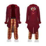 Bartolomeo Cosplay Costume Red Trench Coat Outfit Adult Male Halloween Carnival Costume